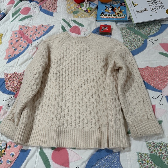 Jcrew Cashmere Fisherman Knit - Picture 2 of 3